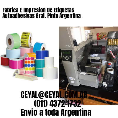 Fabrica E Impresion De Etiquetas Autoadhesivas Gral. Pinto Argentina