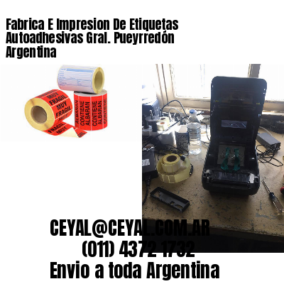 Fabrica E Impresion De Etiquetas Autoadhesivas Gral. Pueyrredón Argentina