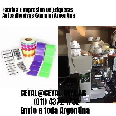 Fabrica E Impresion De Etiquetas Autoadhesivas Guaminí Argentina