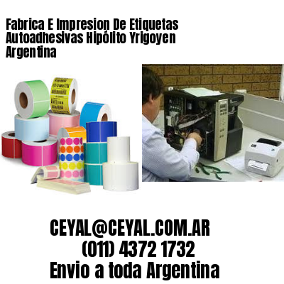 Fabrica E Impresion De Etiquetas Autoadhesivas Hipólito Yrigoyen Argentina