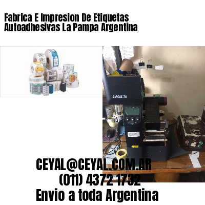 Fabrica E Impresion De Etiquetas Autoadhesivas La Pampa Argentina