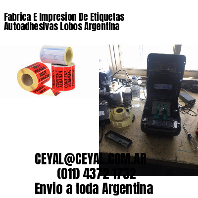 Fabrica E Impresion De Etiquetas Autoadhesivas Lobos Argentina