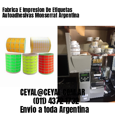 Fabrica E Impresion De Etiquetas Autoadhesivas Monserrat Argentina
