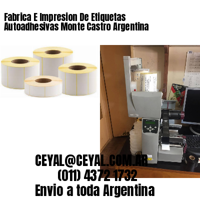 Fabrica E Impresion De Etiquetas Autoadhesivas Monte Castro Argentina