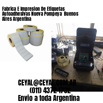 Fabrica E Impresion De Etiquetas Autoadhesivas Nueva Pompeya  Buenos Aires Argentina