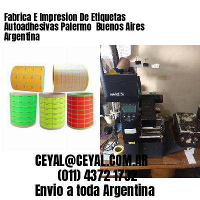 Fabrica E Impresion De Etiquetas Autoadhesivas Palermo  Buenos Aires Argentina