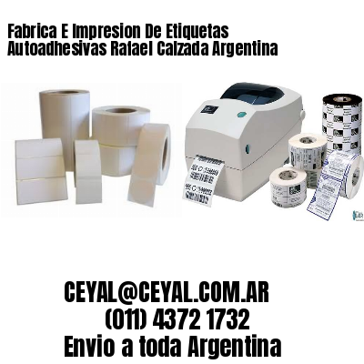 Fabrica E Impresion De Etiquetas Autoadhesivas Rafael Calzada Argentina