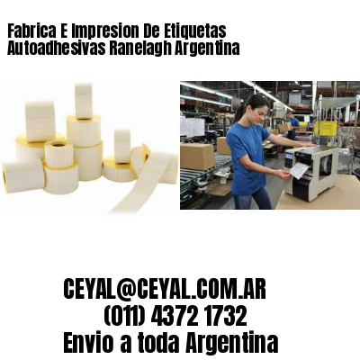 Fabrica E Impresion De Etiquetas Autoadhesivas Ranelagh Argentina