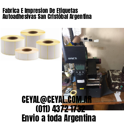 Fabrica E Impresion De Etiquetas Autoadhesivas San Cristóbal Argentina