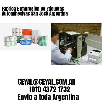 Fabrica E Impresion De Etiquetas Autoadhesivas San José Argentina