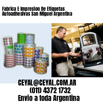 Fabrica E Impresion De Etiquetas Autoadhesivas San Miguel Argentina