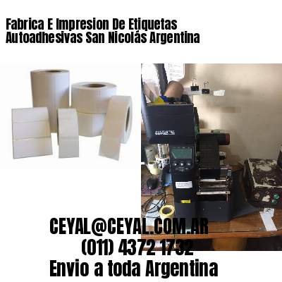 Fabrica E Impresion De Etiquetas Autoadhesivas San Nicolás Argentina