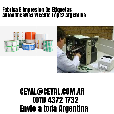 Fabrica E Impresion De Etiquetas Autoadhesivas Vicente López Argentina