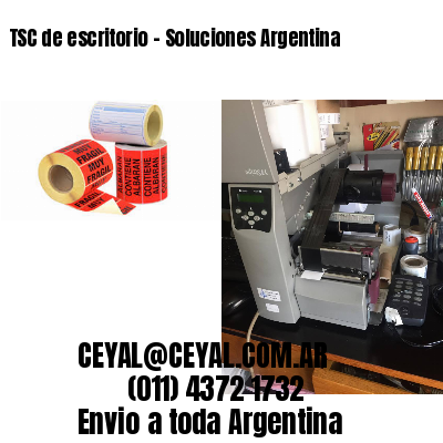 TSC de escritorio – Soluciones Argentina