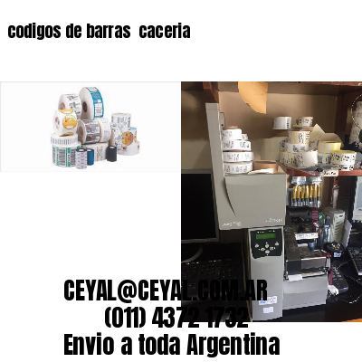 codigos de barras 	caceria