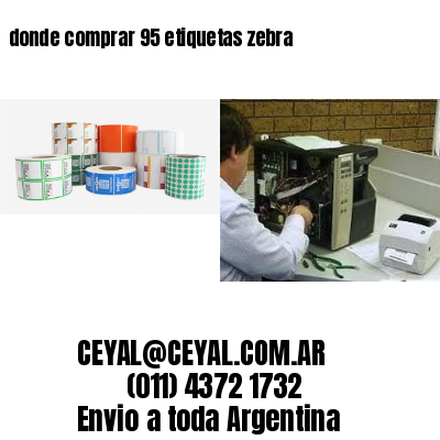 donde comprar 95 etiquetas zebra