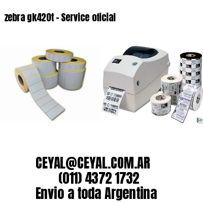 zebra gk420t – Service oficial