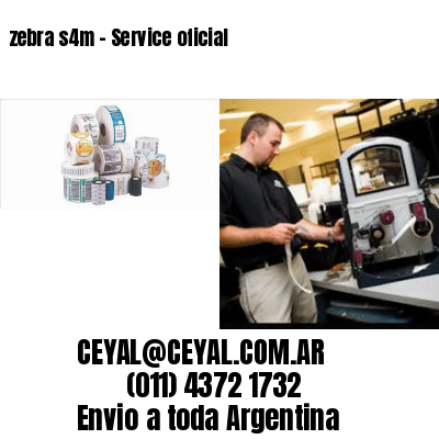 zebra s4m – Service oficial