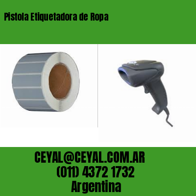 Pistola Etiquetadora de Ropa