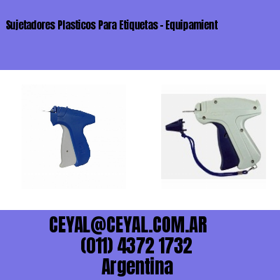 Sujetadores Plasticos Para Etiquetas - Equipamient