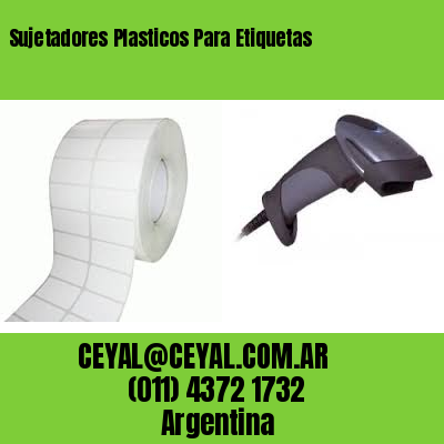 Sujetadores Plasticos Para Etiquetas