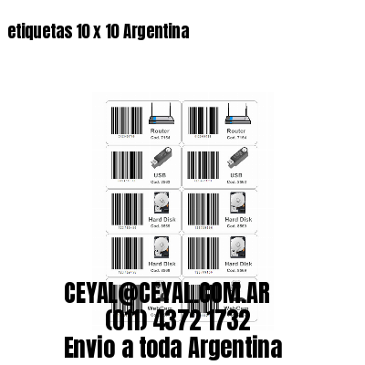 etiquetas 10 x 10 Argentina