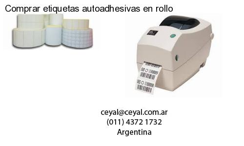 Comprar etiquetas autoadhesivas en rollo