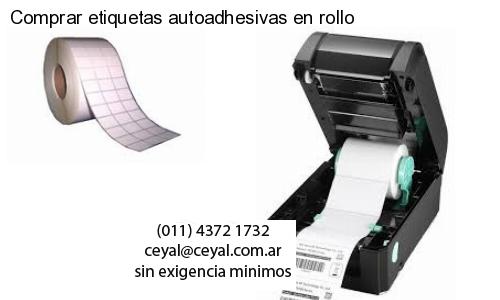 Comprar etiquetas autoadhesivas en rollo