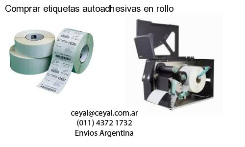 Comprar etiquetas autoadhesivas en rollo