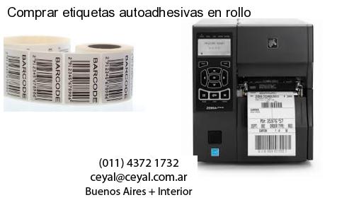 Comprar etiquetas autoadhesivas en rollo