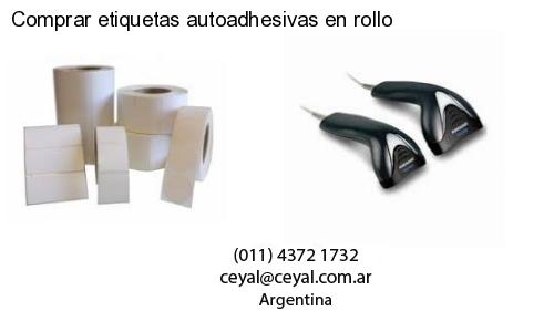Comprar etiquetas autoadhesivas en rollo