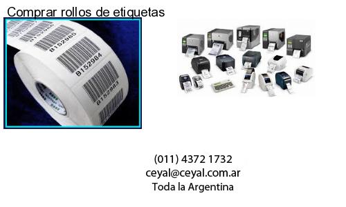 Comprar rollos de etiquetas
