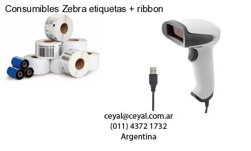 Consumibles Zebra etiquetas   ribbon