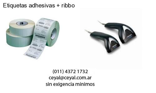 Etiquetas adhesivas   ribbo