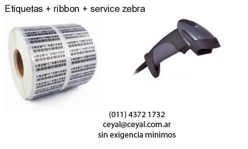 Etiquetas   ribbon   service zebra