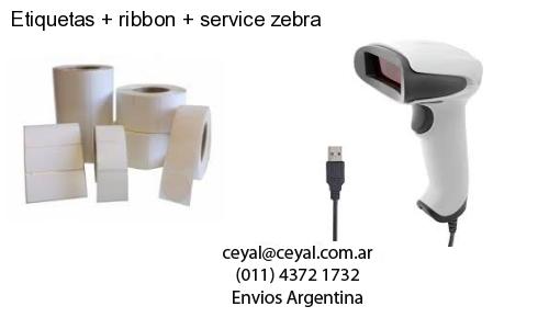 Etiquetas   ribbon   service zebra