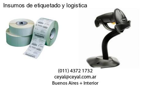 Insumos de etiquetado y logistica