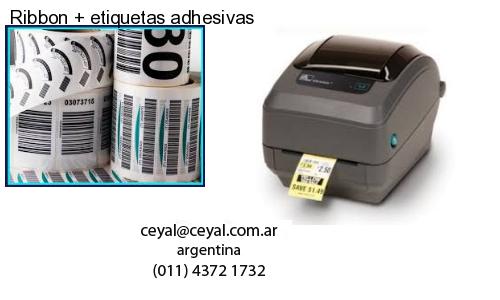 Ribbon   etiquetas adhesivas