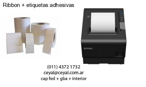 Ribbon   etiquetas adhesivas