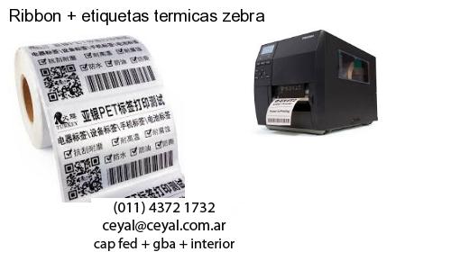 Ribbon   etiquetas termicas zebra