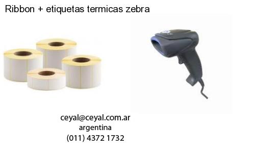 Ribbon etiquetas termicas zebra