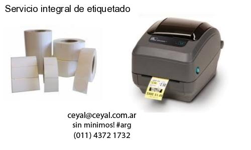 Servicio integral de etiquetado