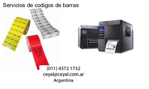 Servicios de codigos de barras