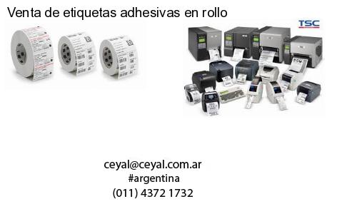Venta de etiquetas adhesivas en rollo