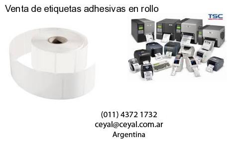 Venta de etiquetas adhesivas en rollo