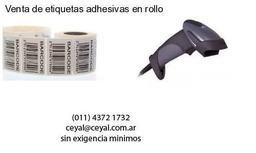 Venta de etiquetas adhesivas en rollo