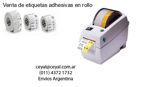 Venta de etiquetas adhesivas en rollo