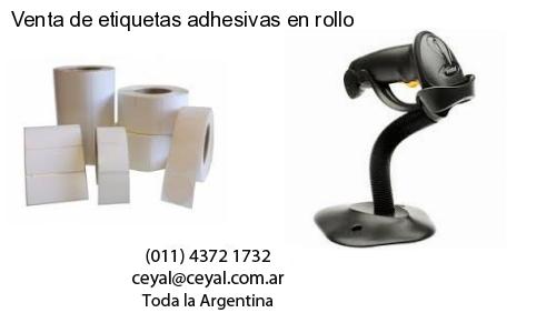 Venta de etiquetas adhesivas en rollo