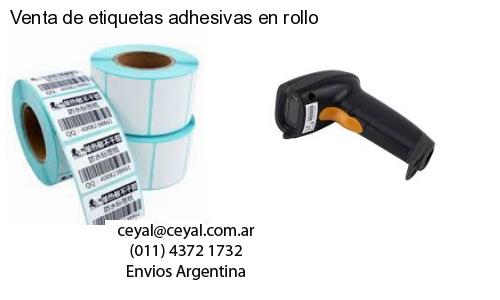 Venta de etiquetas adhesivas en rollo