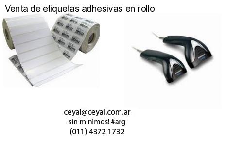 Venta de etiquetas adhesivas en rollo